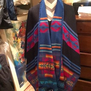 Reversible poncho